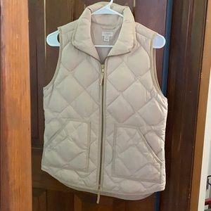 J crew quilted jacket